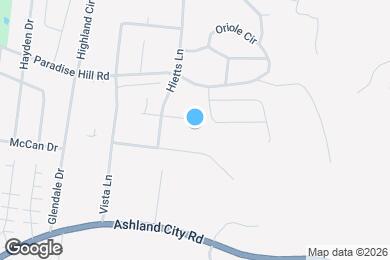 Map image of the property - 1560 E Knollwood Cir