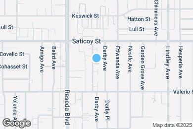 Map image of the property - 7502 Canby Ave
