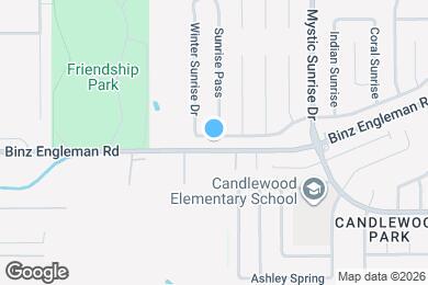 Map image of the property - 5714 Glacier Sun Dr