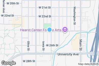 Map image of the property - 504 W Seerley Blvd