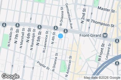 Map image of the property - 1137 N Orianna St