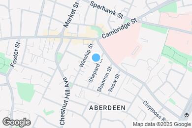 Map image of the property - 19 Shepard St