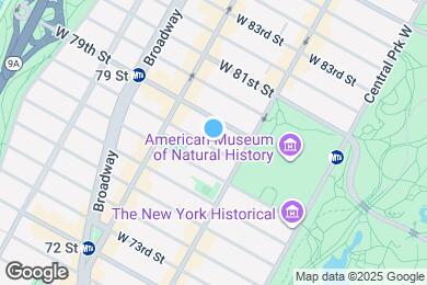 Map image of the property - 127 W 78th St