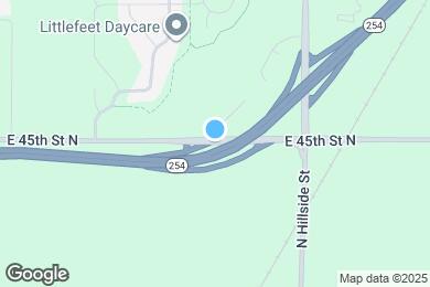 Map image of the property - 2808 E 45th Ct N
