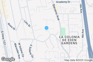Map image of the property - 713 Fresca St