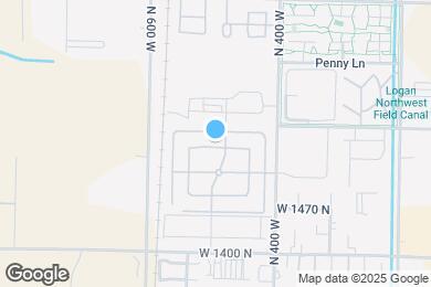 Map image of the property - 505 W 1570 N