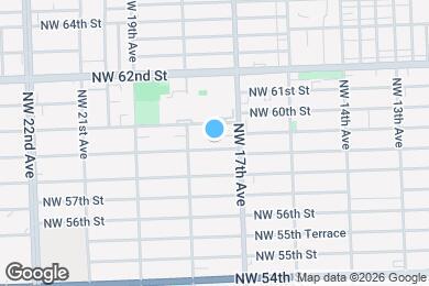 Map image of the property - 1725 NW 59th St