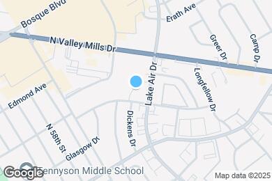 Map image of the property - Lake Air Green Apartments