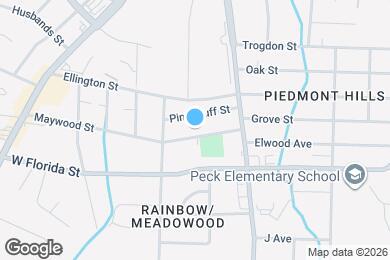 Map image of the property - 2012 Maywood St