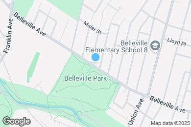 Map image of the property - 338 Belleville Ave