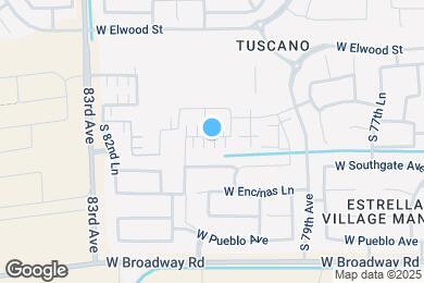 Map image of the property - 8039 W Agora Ln