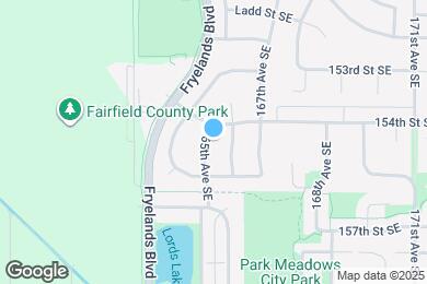 Map image of the property - 15435 165th Ave SE