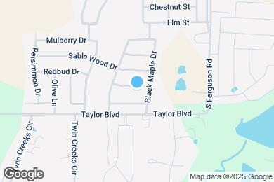 Map image of the property - 1813 Cedar Wood Trail