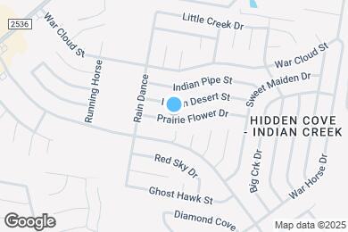 Map image of the property - 5507 Prairie Flower Dr