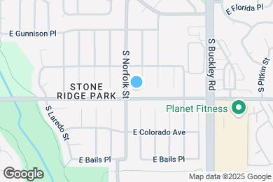 Map image of the property - 1679 S Naples St