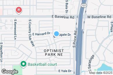 Map image of the property - 2105 E Colgate Dr