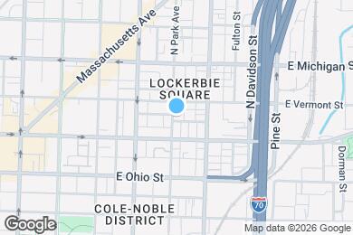 Map image of the property - 321 N Park Ave