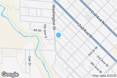 Map image of the property - 552 5th Ave W