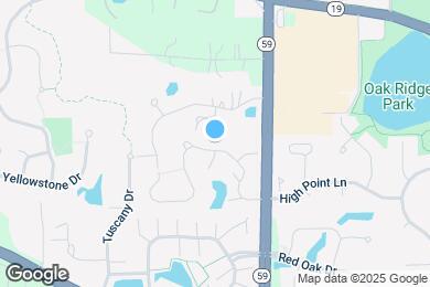 Map image of the property - 1443 Laurel Oaks Dr