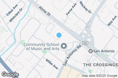 Map image of the property - 181 Del Medio Ave