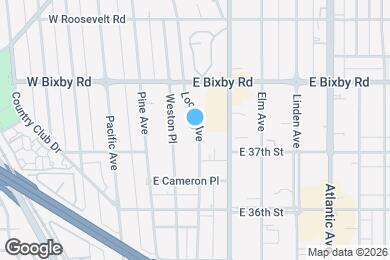 Map image of the property - 3721 Locust Ave