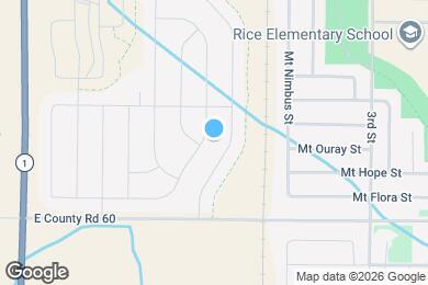 Map image of the property - 6836 Meadow Rain Way