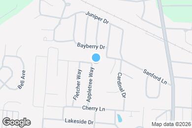 Map image of the property - 110 Apple Tree Way