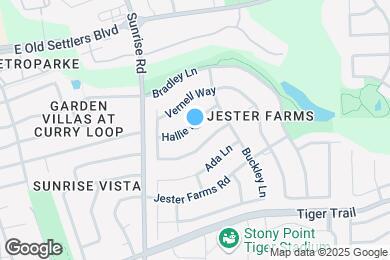 Map image of the property - 2412 Hallie Ln
