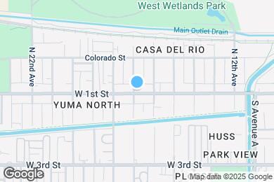 Map image of the property - 1686 W 1st St