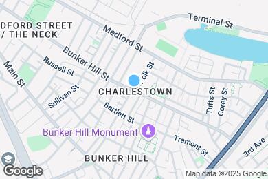 Map image of the property - 191 Bunker Hill St