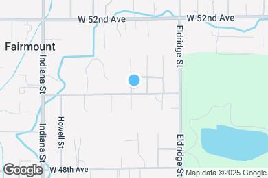 Map image of the property - 14195 W 50th Ave