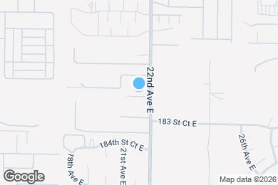 Map image of the property - 2115 182nd St E
