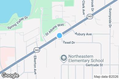 Map image of the property - 2408 Texel Dr