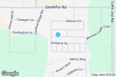 Map image of the property - 312 Loneoak Trl