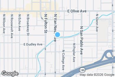 Map image of the property - 948 N Van Ness Ave