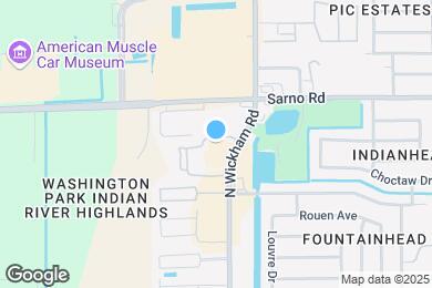 Map image of the property - Palm Harbor Villas