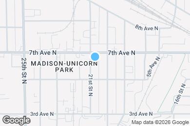 Map image of the property - 523 21st St N