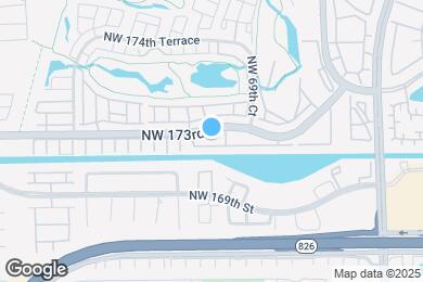 Map image of the property - 7030 NW 173rd Dr