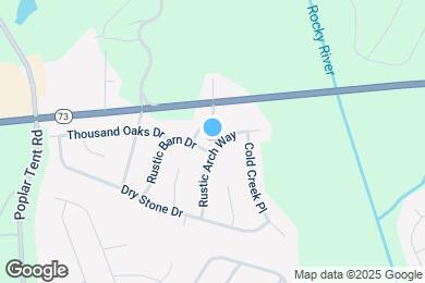 Map image of the property - 1711 Rustic Arch Way