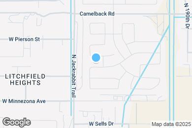 Map image of the property - 19424 W Elm St