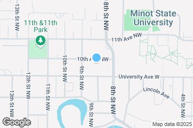 Map image of the property - 827 10th Ave NW