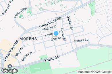 Map image of the property - 1205 Colusa St