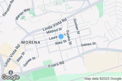 Map image of the property - Friars Hill Luxury Apartments