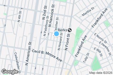 Map image of the property - 1818 Waterloo St