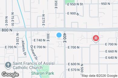 Map image of the property - 365 E 760 N