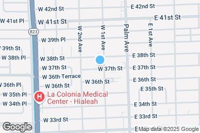 Map image of the property - 115 W 37th St