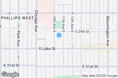 Map image of the property - 2900 11th Ave S