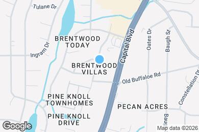 Map image of the property - 3618 Pine Knoll Dr
