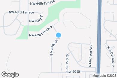 Map image of the property - 6221 N Mercier St