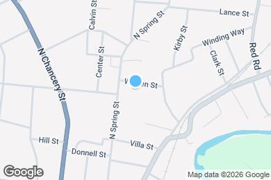 Map image of the property - 110 Warren St